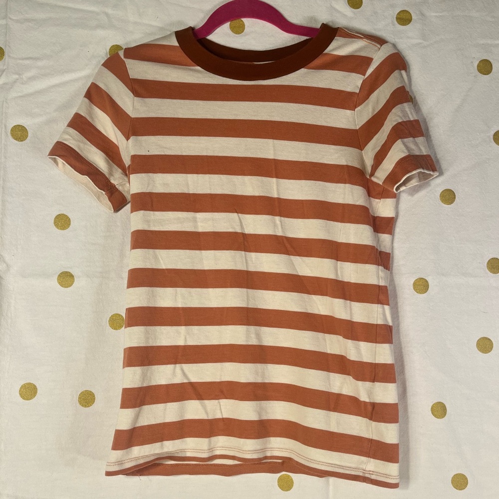 STRIPED MADEWELL T SHIRT